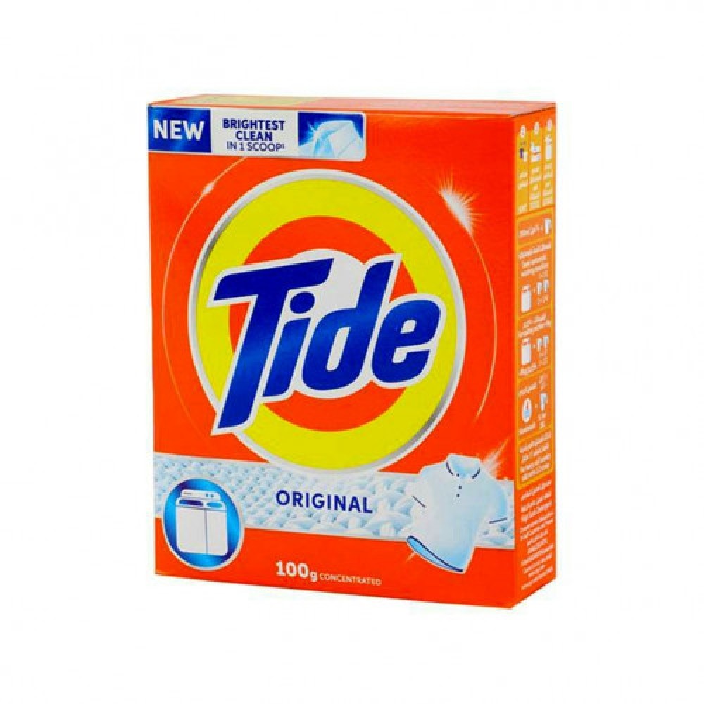 تايد بكتات 100 جم شد 72 باكت tide